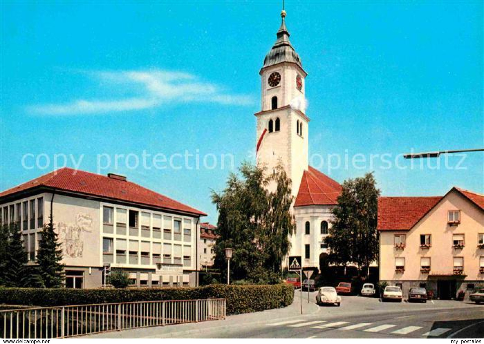 72724038 Bad Wurzach Sanatorium Maria Rosengarten Mit Pfarrkirche Bad Wurzach - Bad Wurzach