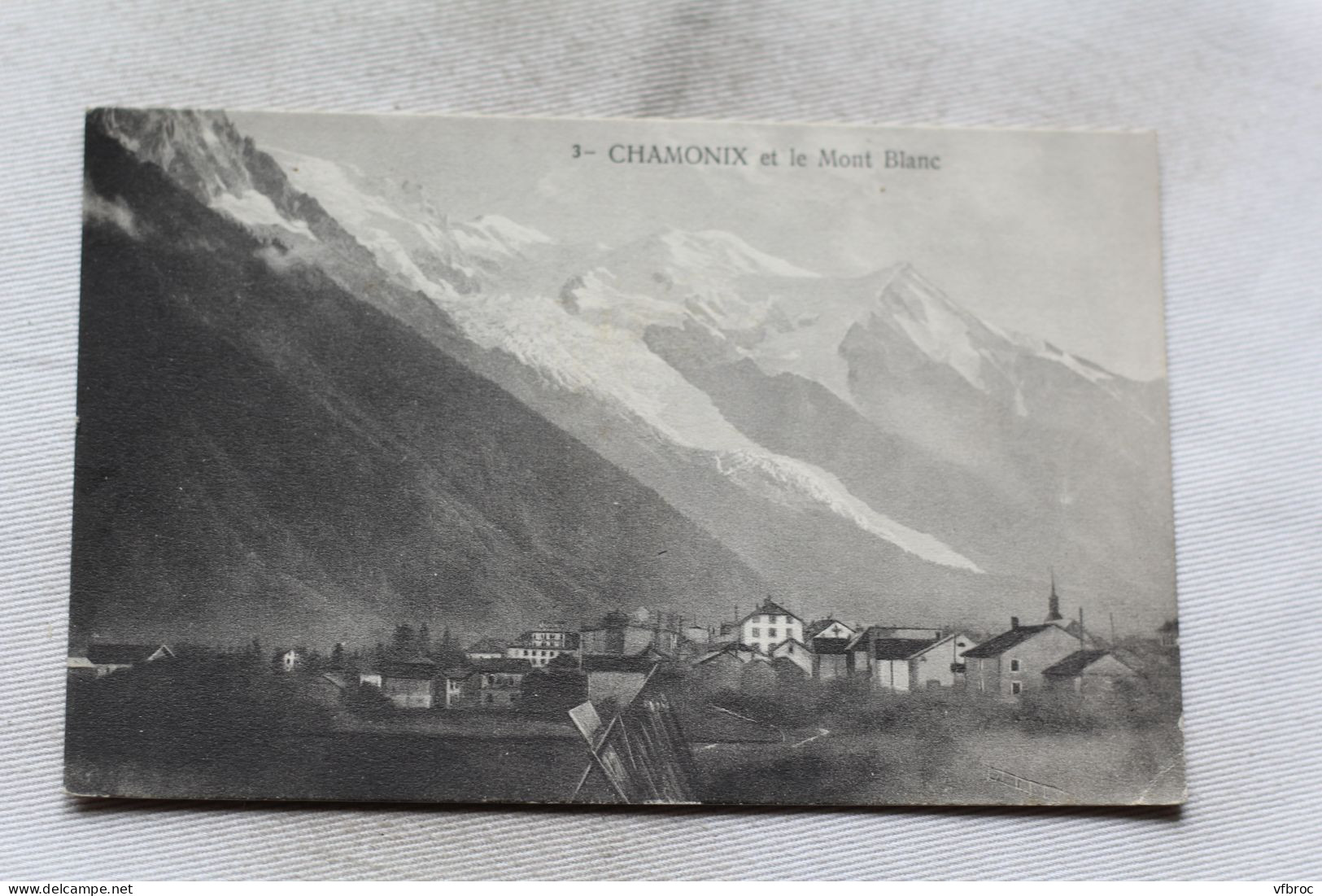 N801, Cpa 1912, Chamonix Et Le Mont Blanc, Haute Savoie 74 - Chamonix-Mont-Blanc