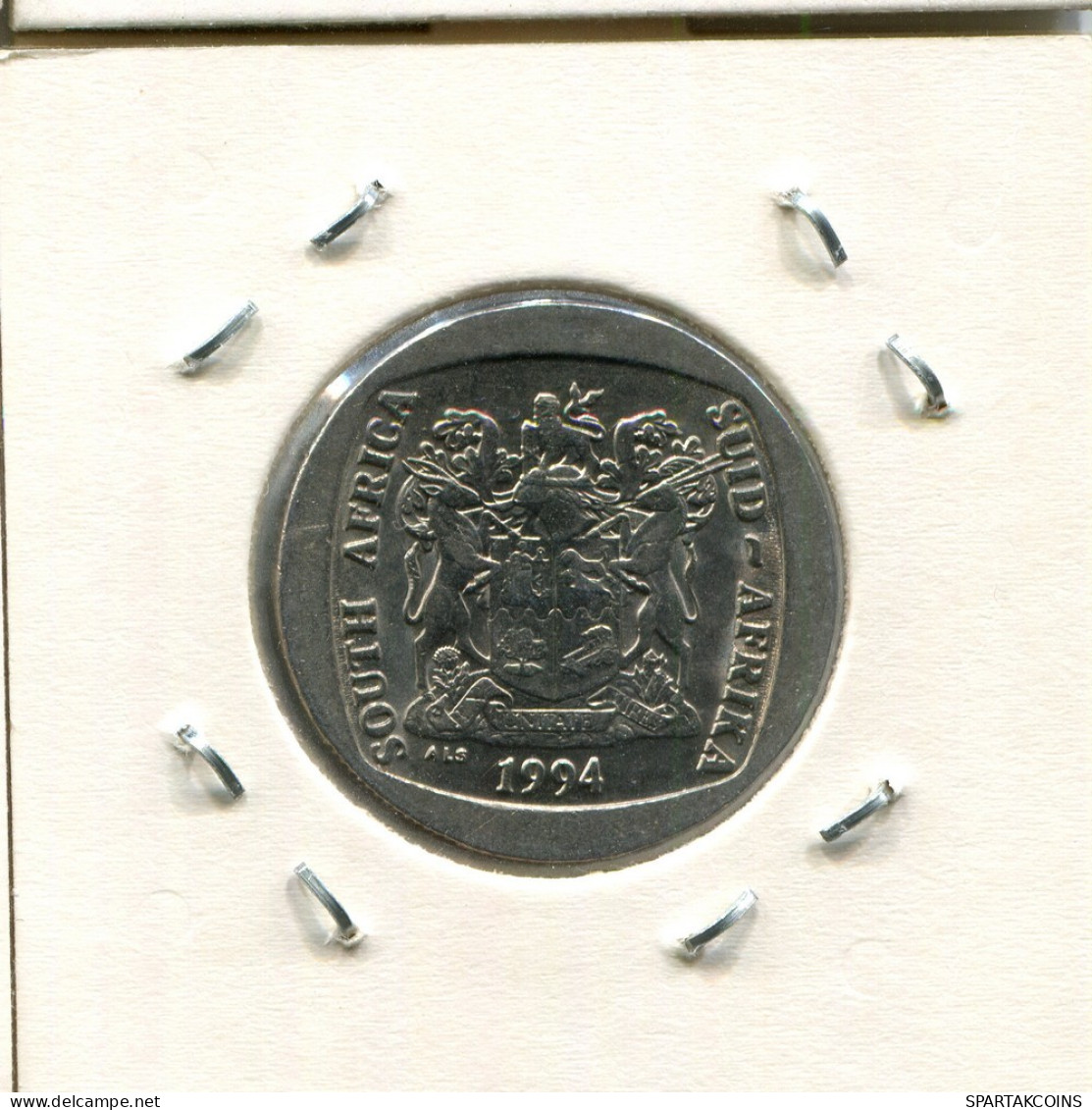 5 RAND 1994 SOUTH AFRICA Coin #AS288.U.A - Zuid-Afrika