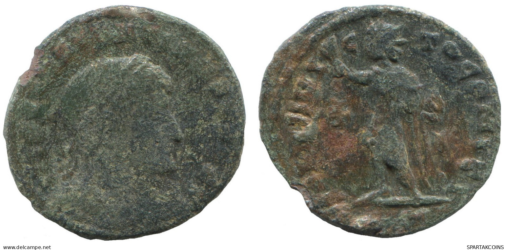 LATE ROMAN EMPIRE Follis Antique Authentique Roman Pièce 3.3g/20mm #SAV1113.9.F.A - Der Spätrömanischen Reich (363 / 476)