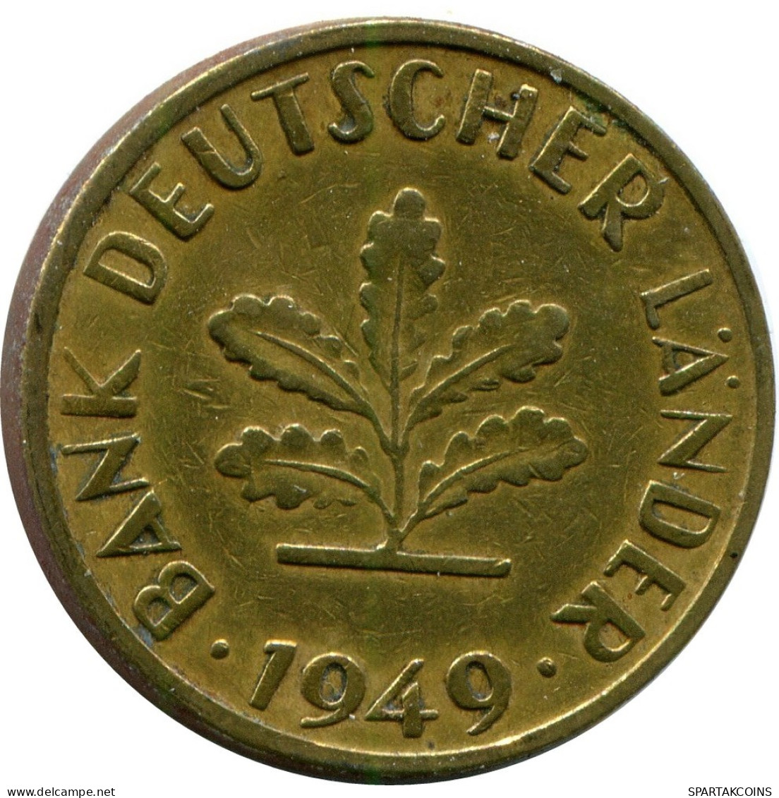 10 PFENNIG 1949 J BRD ALLEMAGNE Pièce GERMANY #DB967.F.A - 10 Pfennig