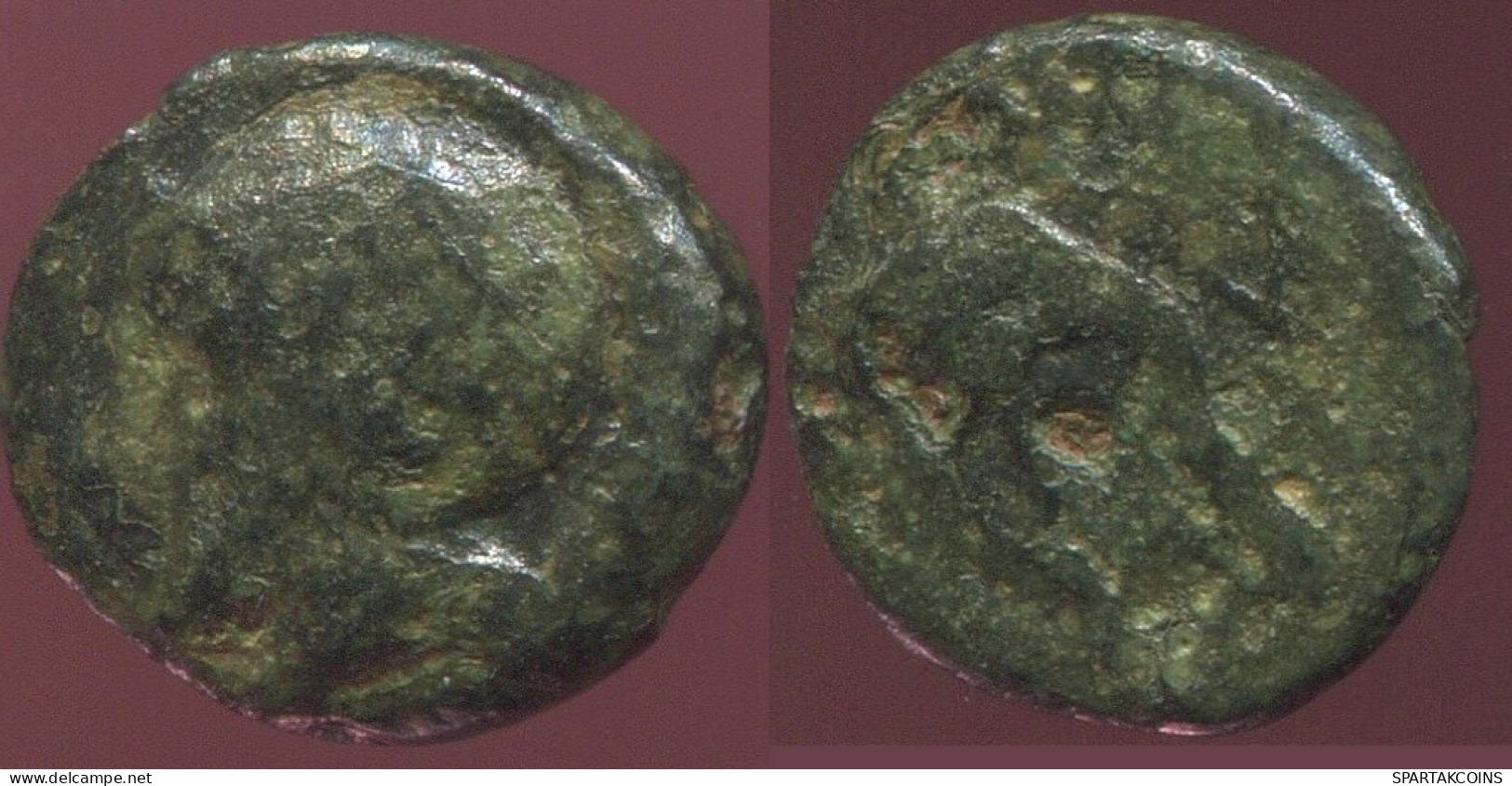 Antiguo Auténtico Original GRIEGO Moneda 1.1g/10mm #ANT1526.9.E.A - Grecques