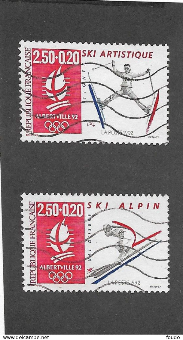 FRANCE 1991 -   N°YT 2709 2710 - Used Stamps