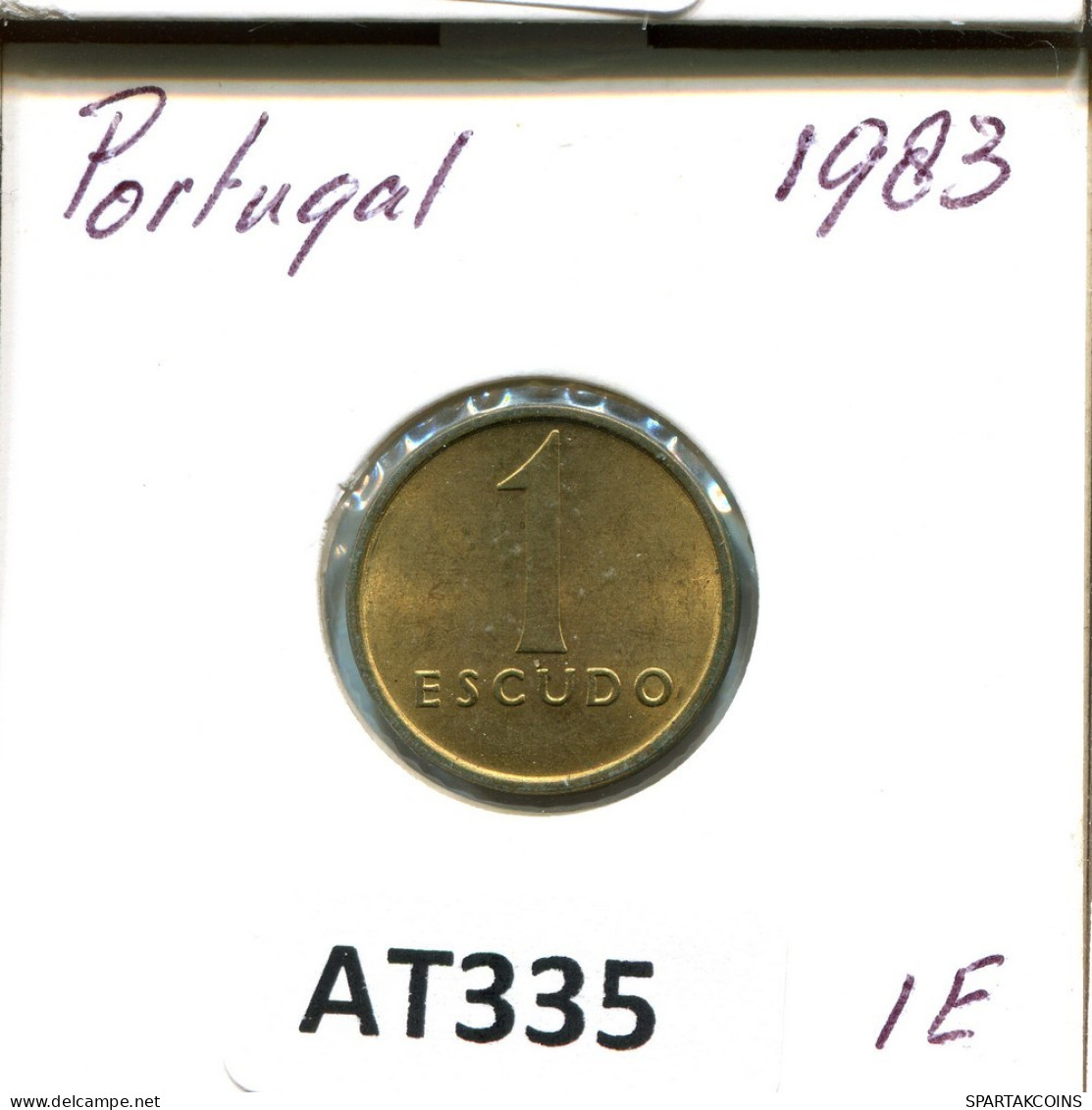 1 ESCUDO 1983 PORTUGAL Moneda #AT335.E.A - Portugal