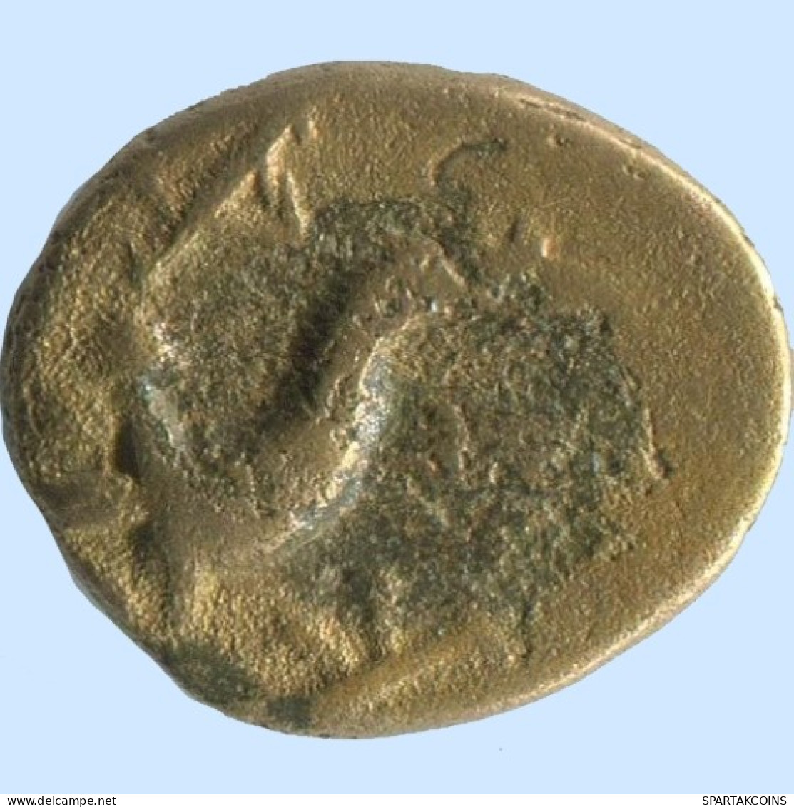 Alexander Cornucopia Bronze Antike GRIECHISCHE Münze 1g/11mm #ANT1710.10.D.A - Griegas