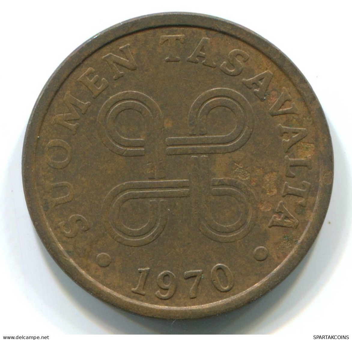 5 PENNIA 1970 FINLANDIA FINLAND Moneda #WW1120.E.A - Finlandia