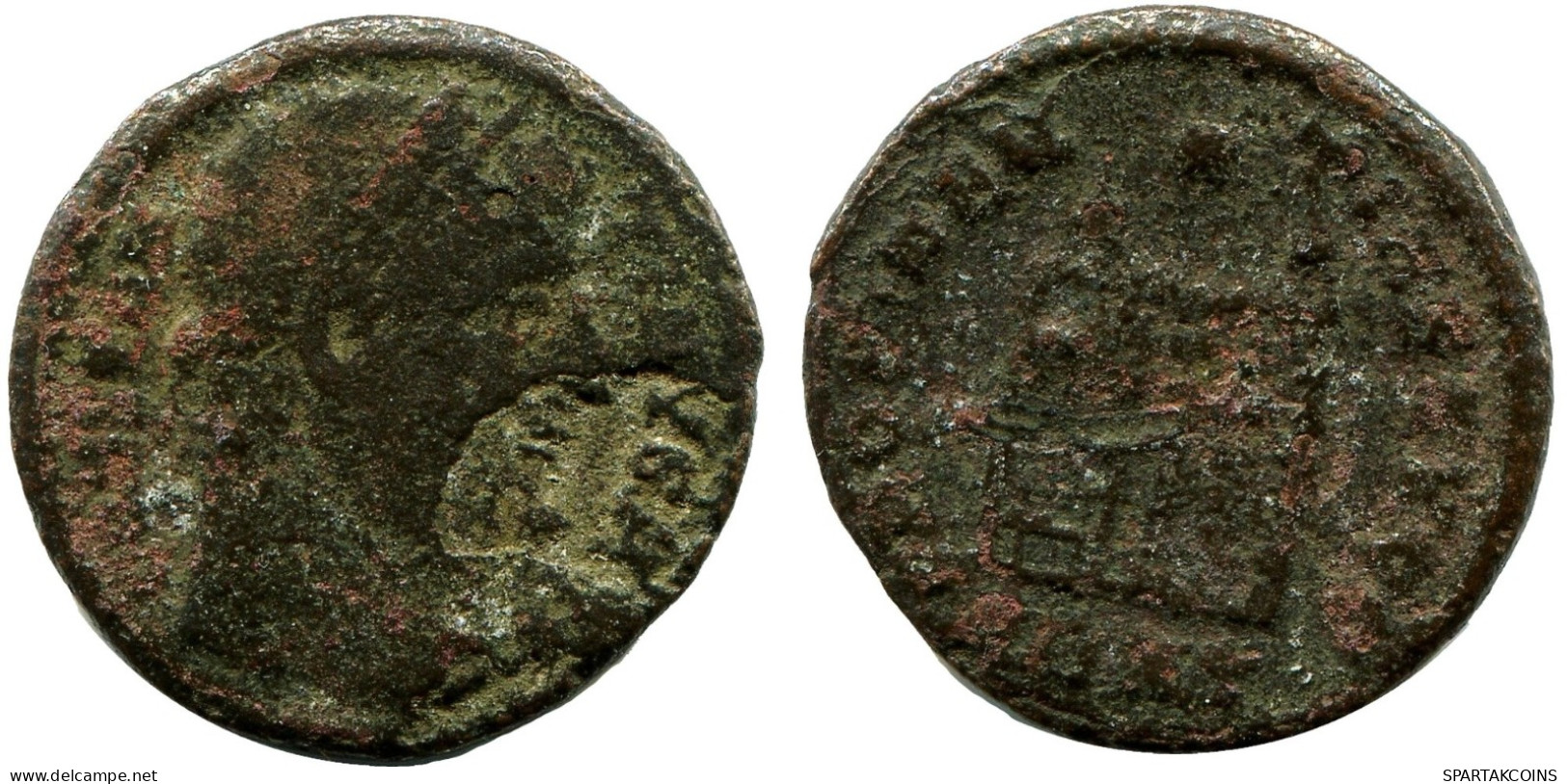 CONSTANTINE I MINTED IN CYZICUS FOUND IN IHNASYAH HOARD EGYPT #ANC10973.14.D.A - The Christian Empire (307 AD To 363 AD)
