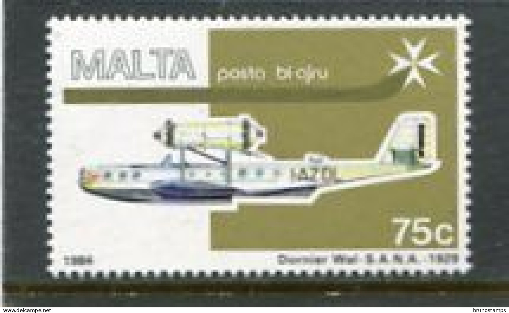 MALTA - 1984  75c  AIR  MINT NH - Malte