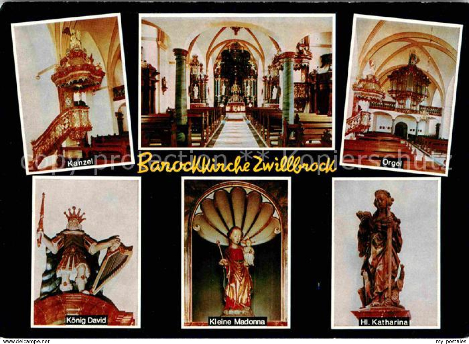 72723992 Zwillbrock Barockkirche Innen Zwillbrock - Vreden