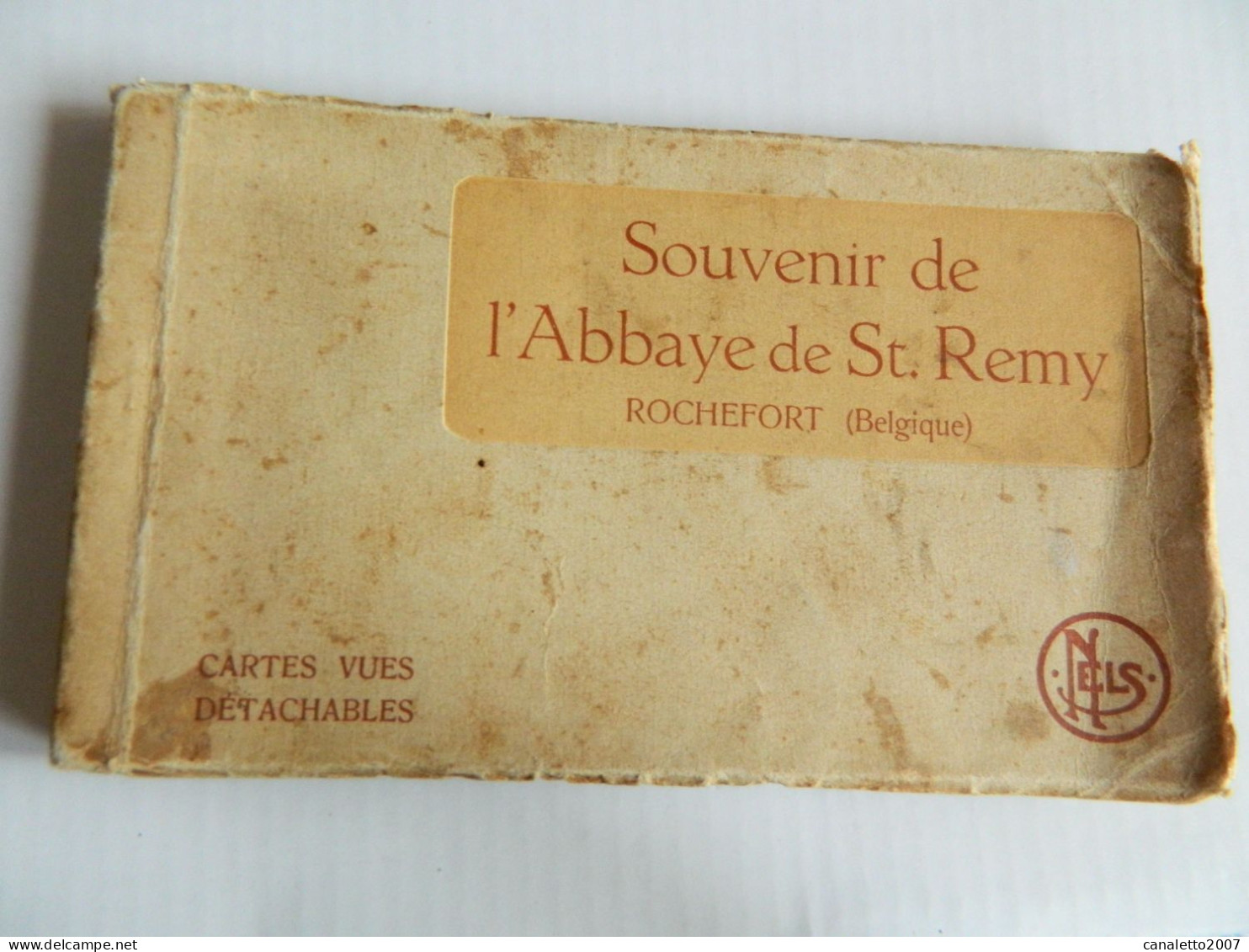 ROCHEFORT :CARNET DE 25 CARTES POSTALES DE L'ABBAYE DE ST REMY - Rochefort