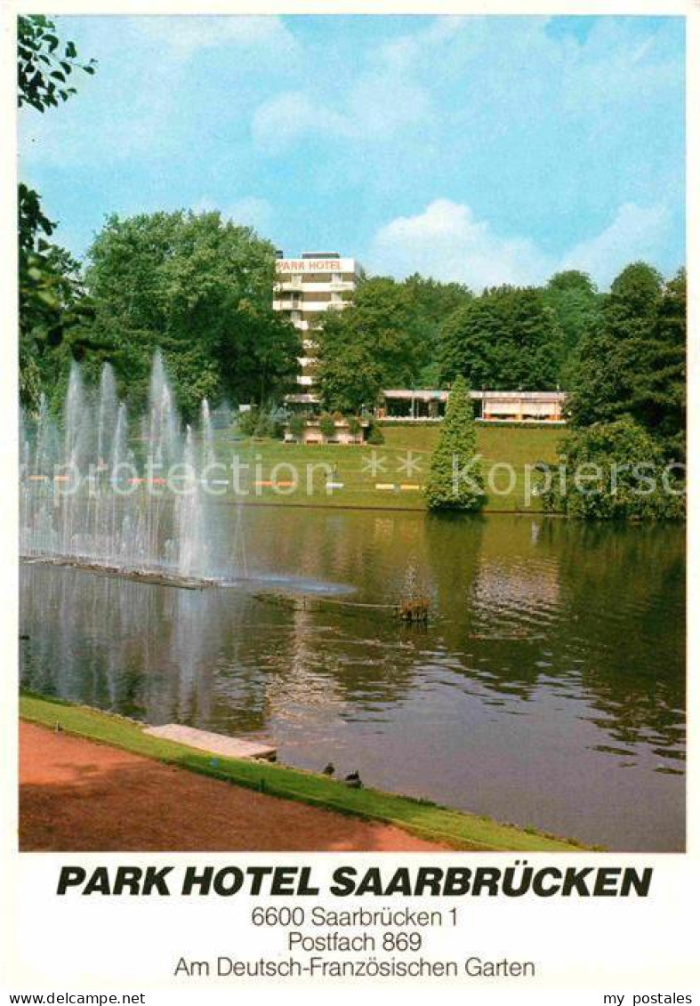 72723974 Saarbruecken Park Hotel Saarbruecken Mit Teich Saarbruecken - Saarbruecken