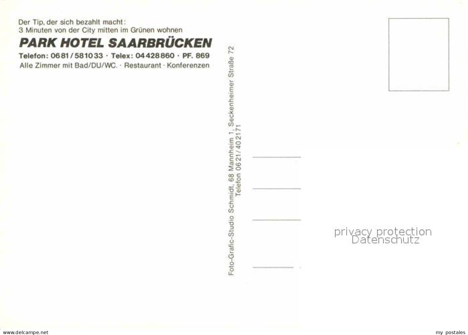 72723974 Saarbruecken Park Hotel Saarbruecken Mit Teich Saarbruecken - Saarbruecken