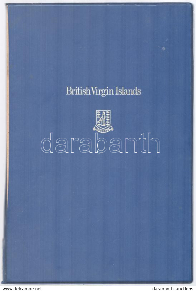 Brit Virgin-szigetek 1973. 1c - 1$ "II. Erzsébet Királynő" (6xklf) érmés Boríték, A Borítékok A Bennük Található érmékke - Ohne Zuordnung