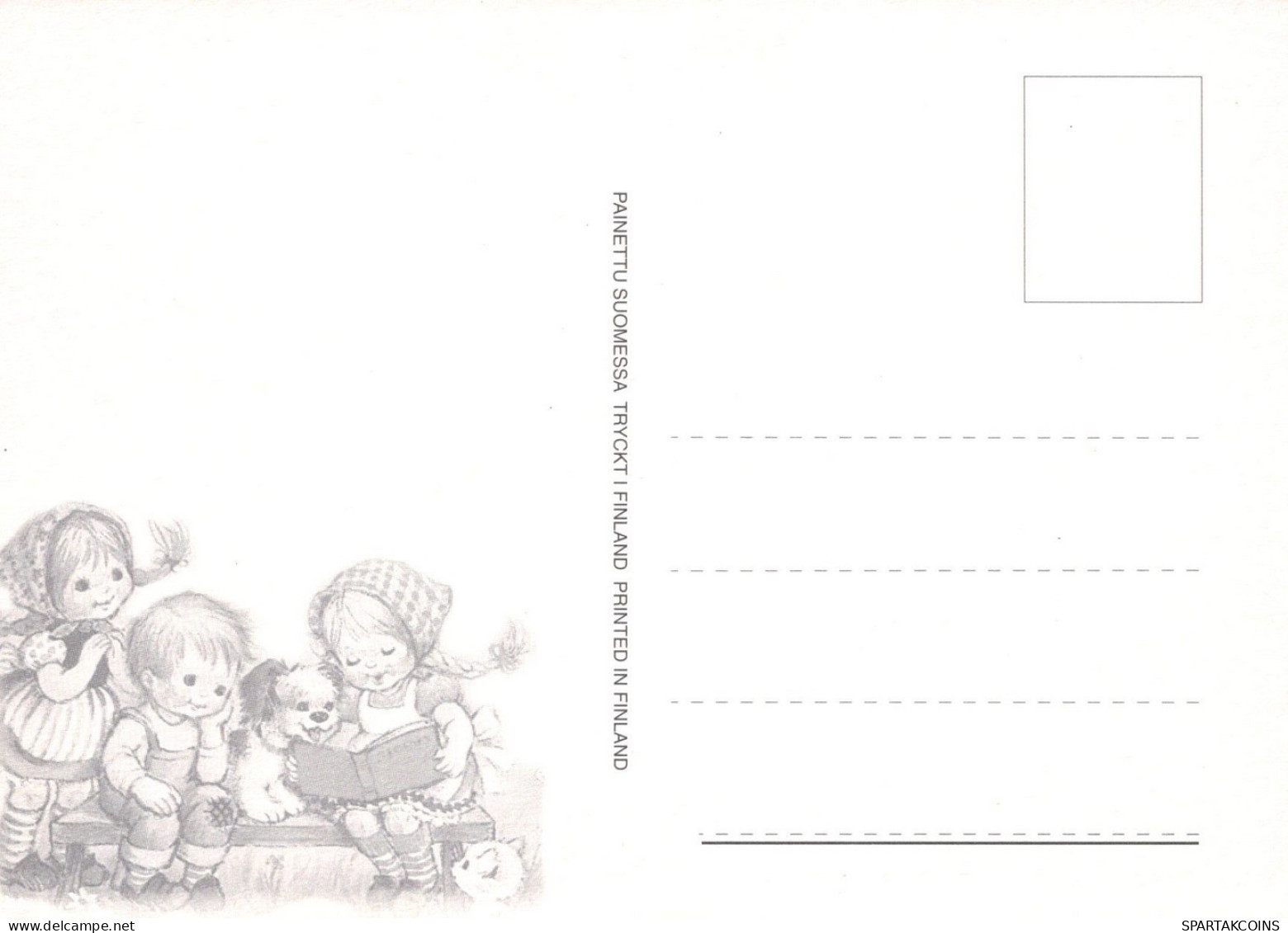 ANGEL CHRISTMAS Holidays Vintage Postcard CPSM #PAJ105.A - Angels