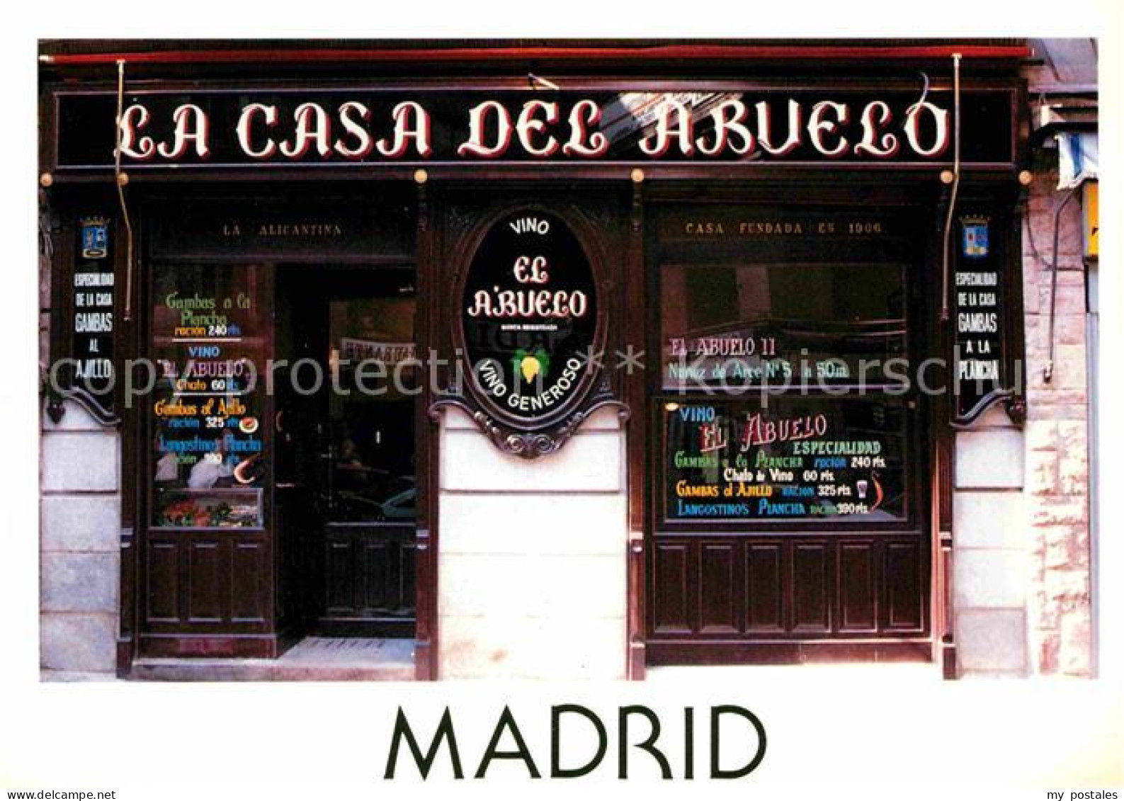 72723100 Madrid Spain Casa Del Abuelo Madrid - Sonstige & Ohne Zuordnung