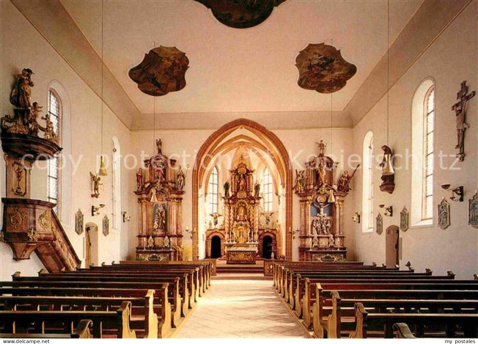 72723065 Harmersbach Wallfahrtskirche Maria Zu Den Ketten Kapuzinerkloster Innen - Altri & Non Classificati