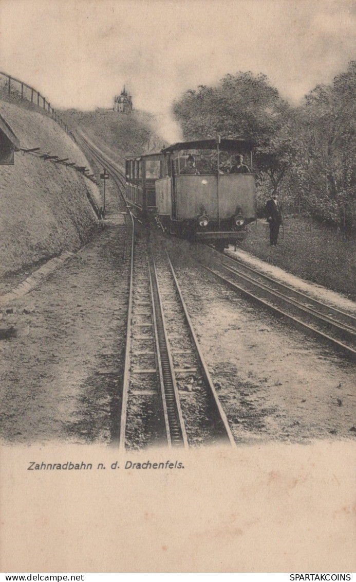 Transport FERROVIAIRE Vintage Carte Postale CPSMF #PAA660.A - Treni