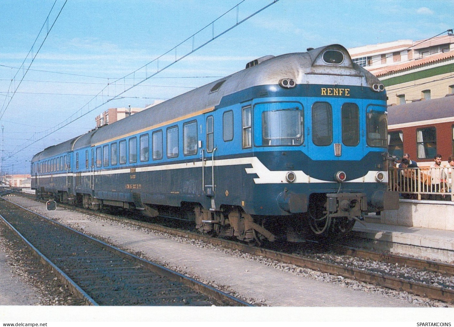 Transport FERROVIAIRE Vintage Carte Postale CPSM #PAA719.A - Trains