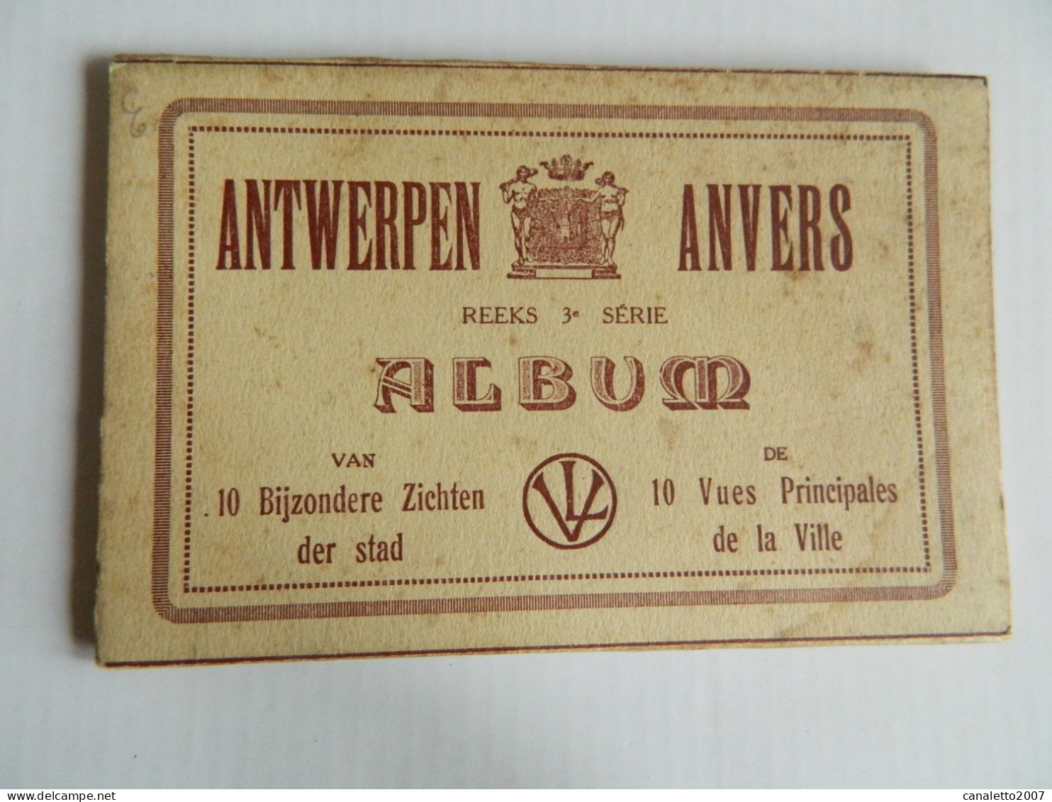 ANVERS :CARNET DE 10 CARTES POSTALES D'ANVERS - Antwerpen