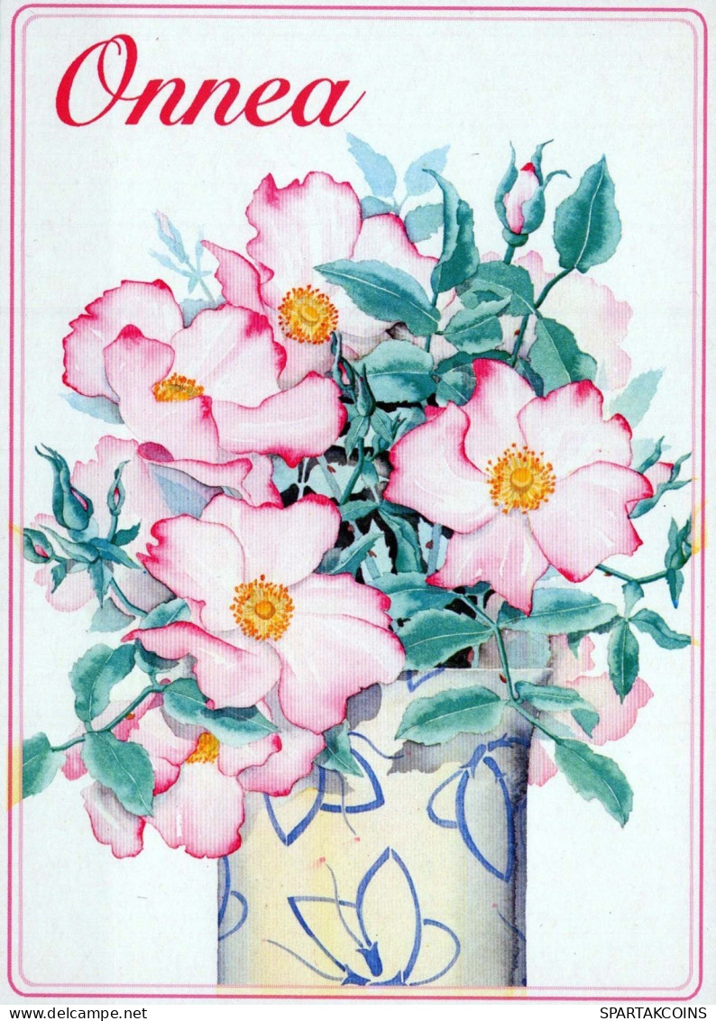 FIORI Vintage Cartolina CPSM #PAS626.A - Fleurs