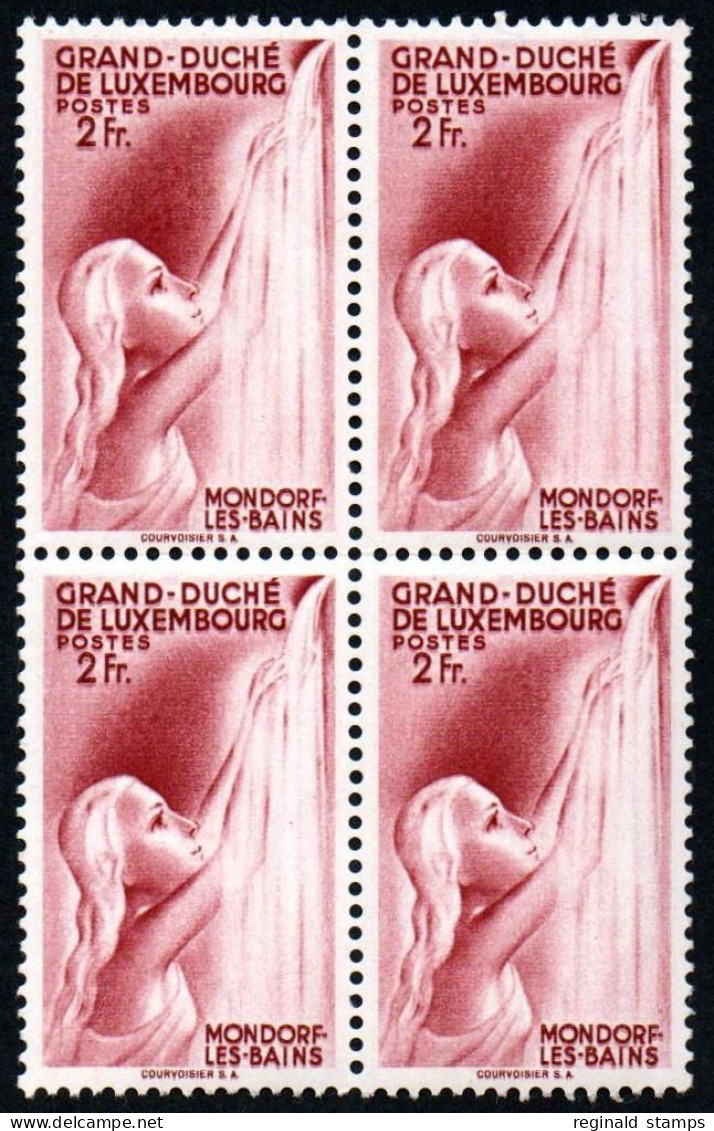 Luxembourg 1939 Mondorf-Les-Bains, Block X 4, MNH ** Mi 332 (Ref: 2088) - Unused Stamps
