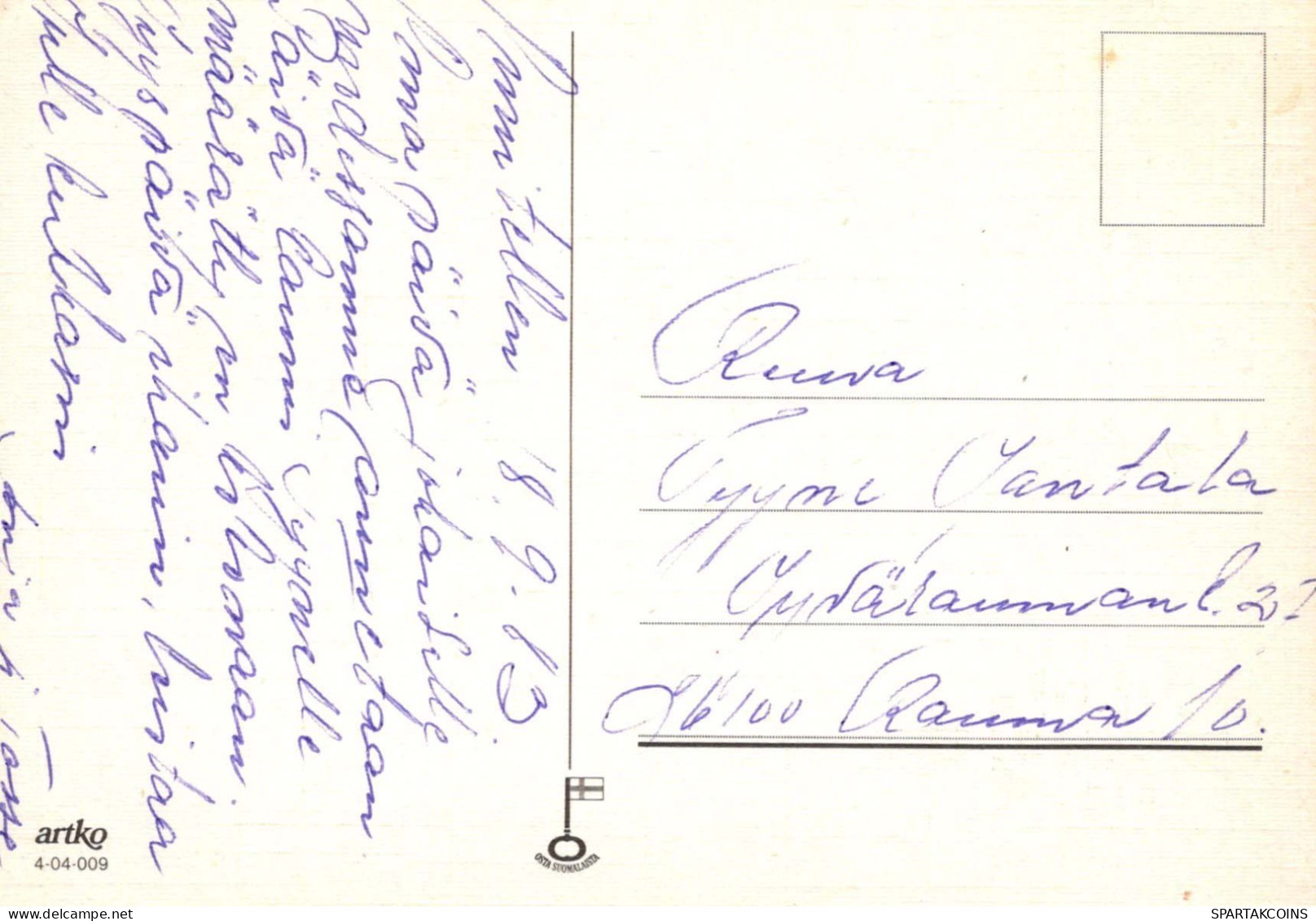 FIORI Vintage Cartolina CPSM #PAR180.A - Bloemen
