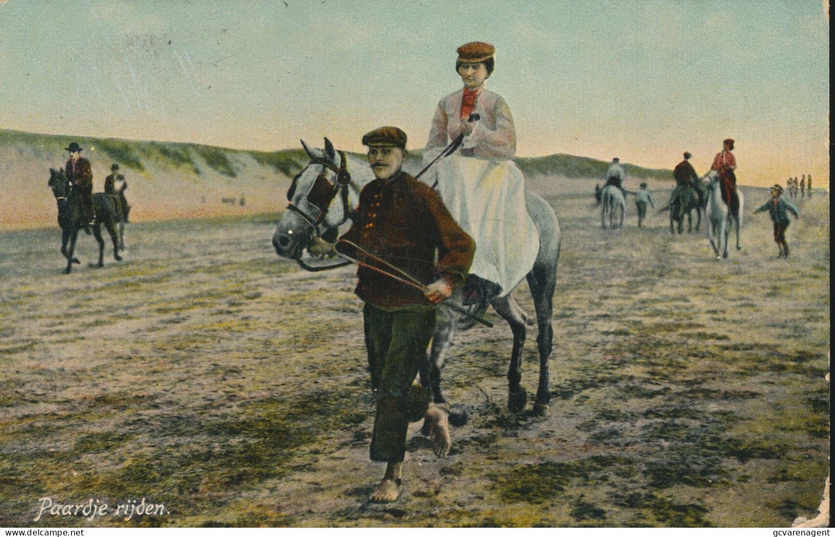 SCHEVENINGEN       PAARDJE RIJDEN - Scheveningen