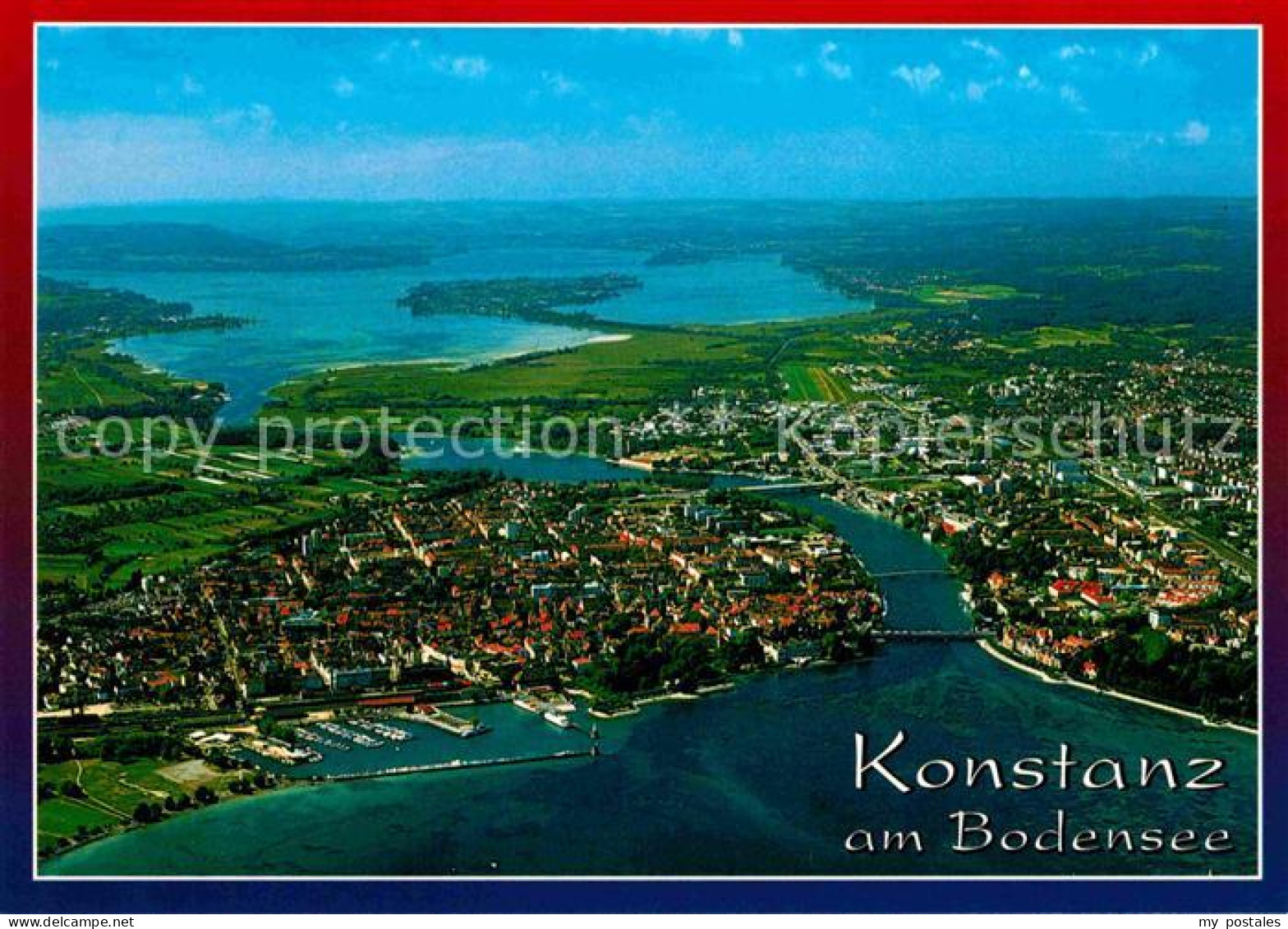 72722935 Konstanz Bodensee Fliegeraufnahme Konstanz - Konstanz
