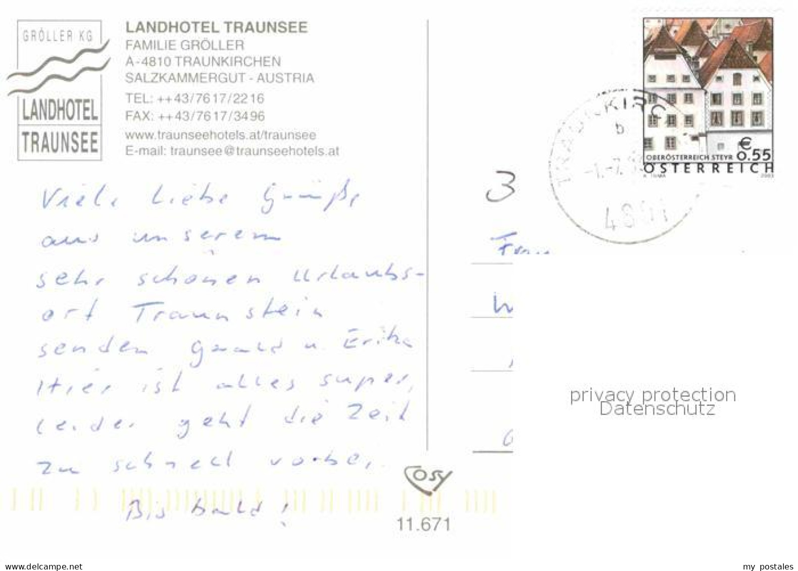 72722921 Traunkirchen Landhotel Traunsee Halbinsel Alpen Fliegeraufnahme Traunki - Other & Unclassified