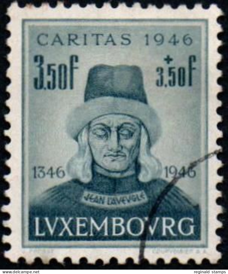 Luxembourg 1946 Caritas 3F 50c, Used Mi 415 (Ref: 1141) - Used Stamps