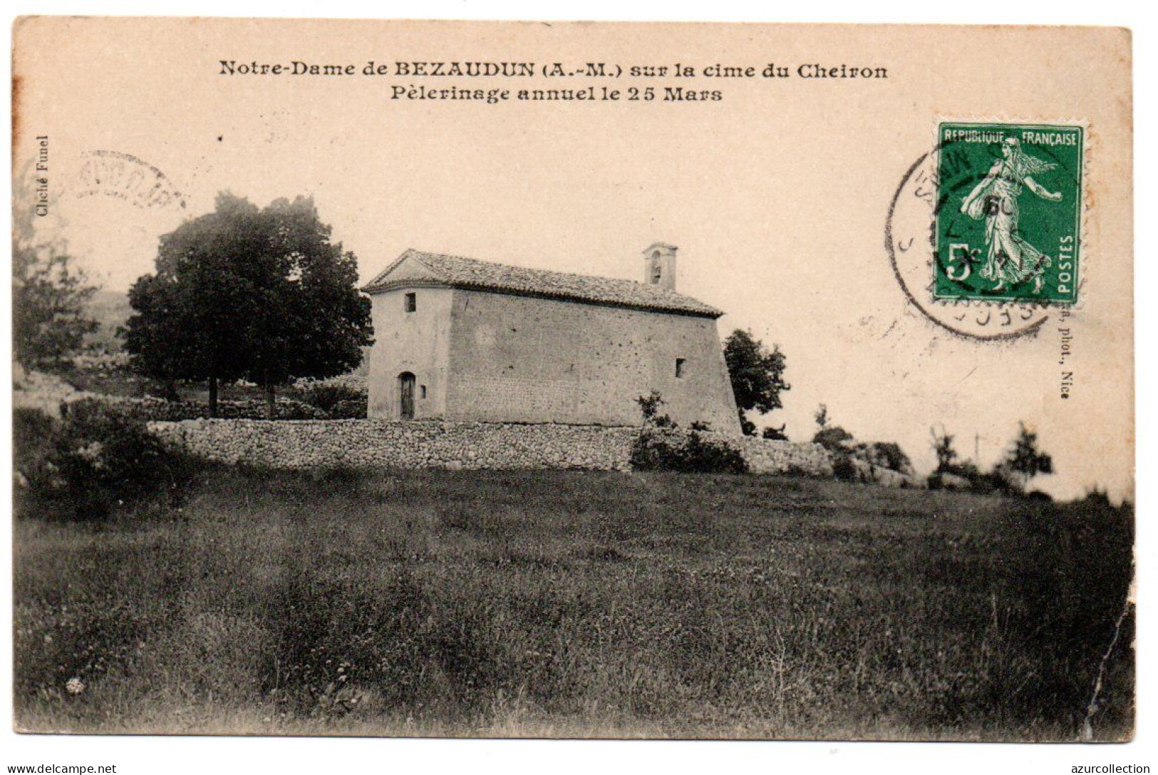 Bezaudun. Sur La Cime Du Cheiron. Pèlerinage Annuel Le 25 Mars - Sonstige & Ohne Zuordnung