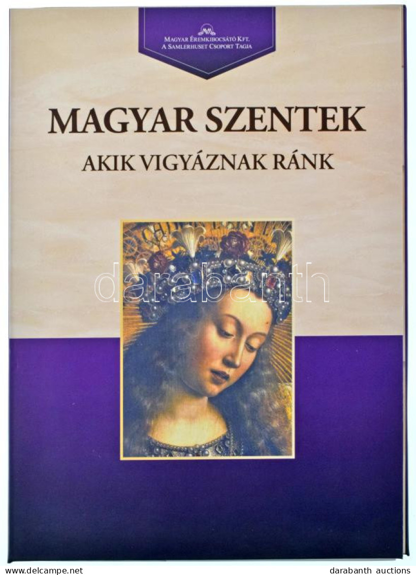 Ifj. Szlávics László (1959-) DN "Szűz Mária" Ag Emlékérem Tanúsítvánnyal (10g/0,999/30mm), "Magyar Szentek - Akik Vigyáz - Unclassified