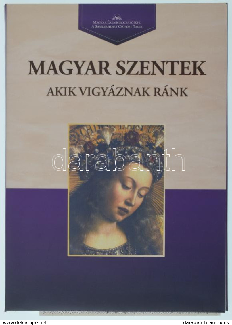 Ifj. Szlávics László (1959-) DN "Szűz Mária" Ag Emlékérem Tanúsítvánnyal (10g/0,999/30mm), "Magyar Szentek - Akik Vigyáz - Unclassified