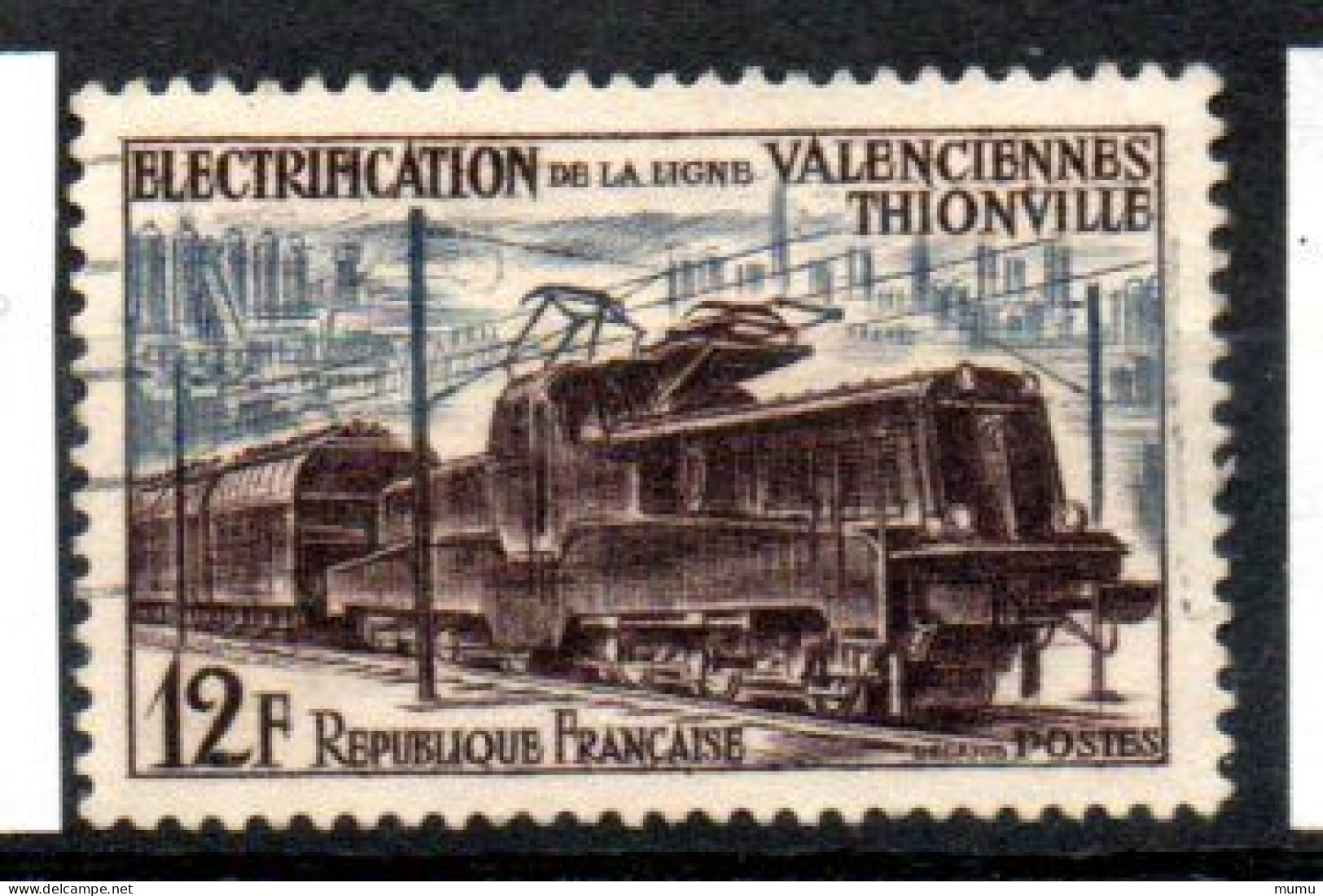 FRANCE  OB CACHET ROND YT N° 1024 - Used Stamps
