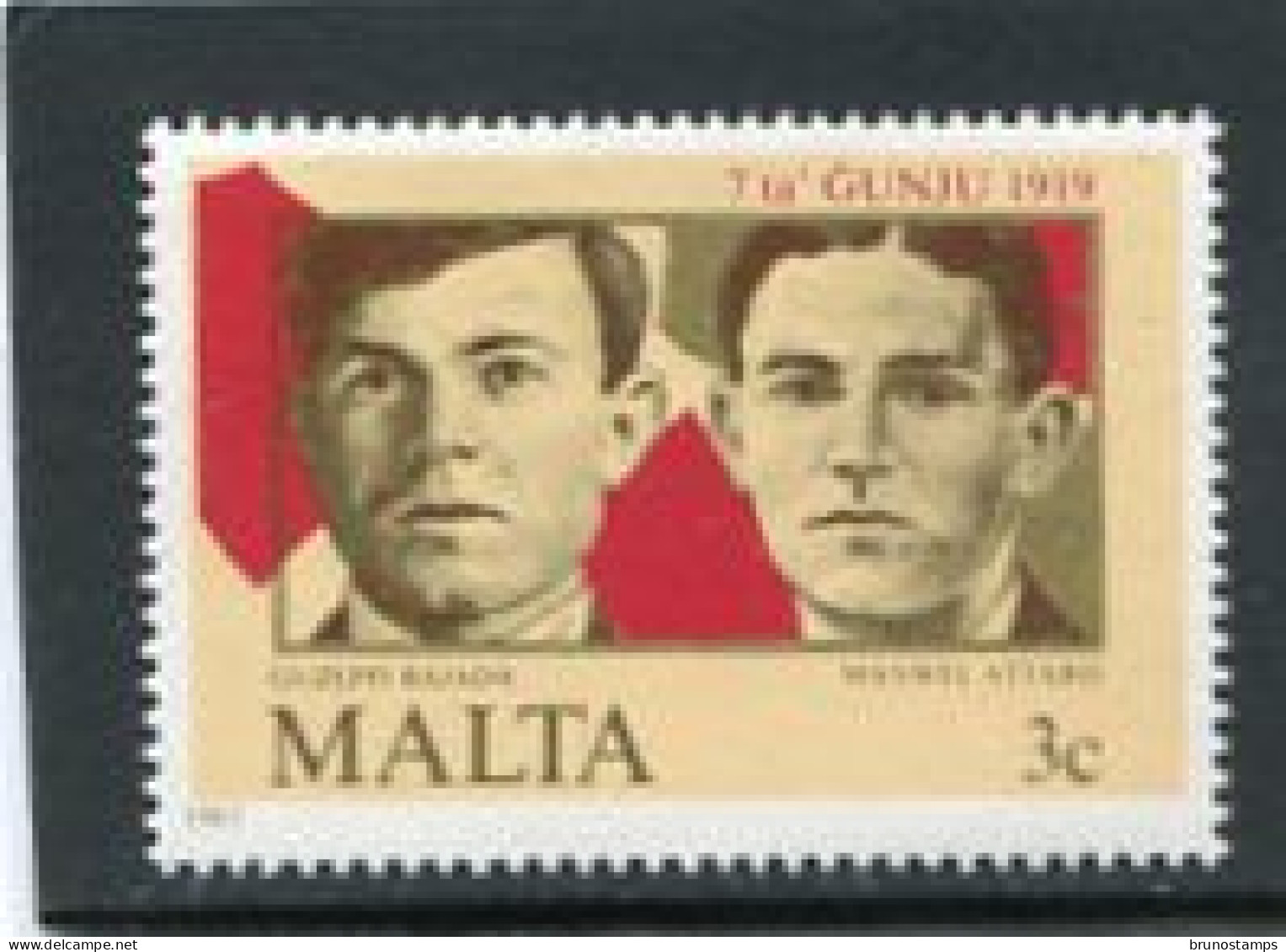 MALTA - 1985  3c  DEMONSTRATIONS  MINT NH - Malte