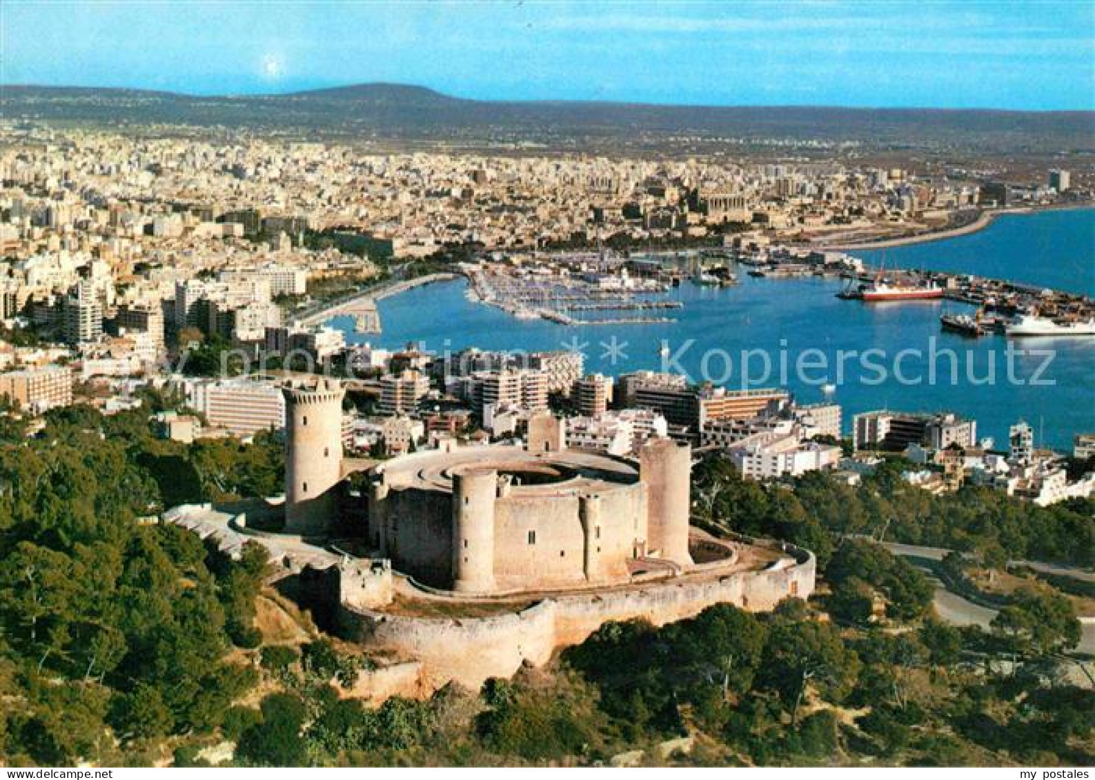 72722069 Palma De Mallorca Castillo De Bellver Vista Aerea Palma De Mallorca - Sonstige & Ohne Zuordnung