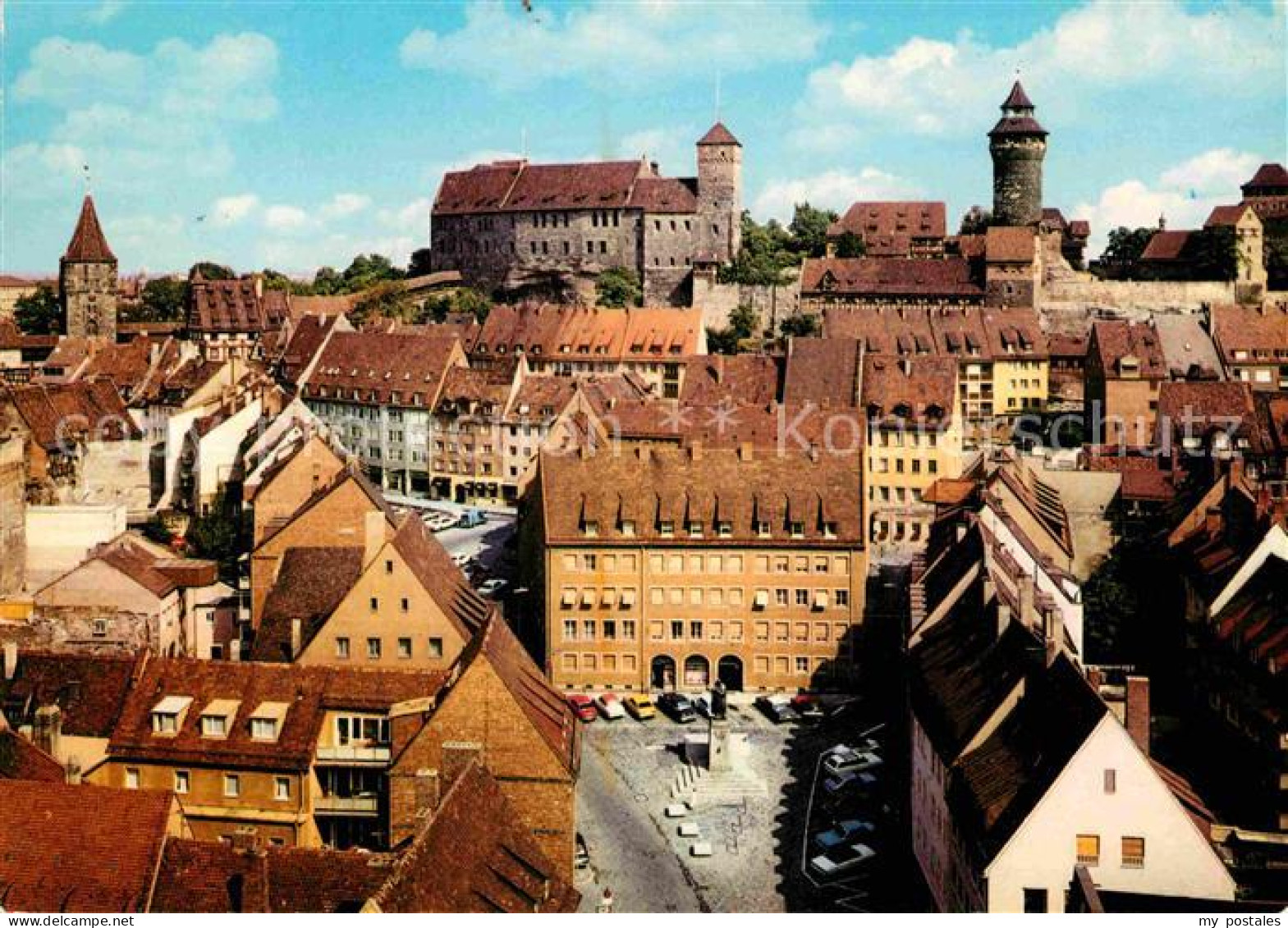 72722019 Nuernberg Altstadt Mit Burg Nuernberg - Nürnberg