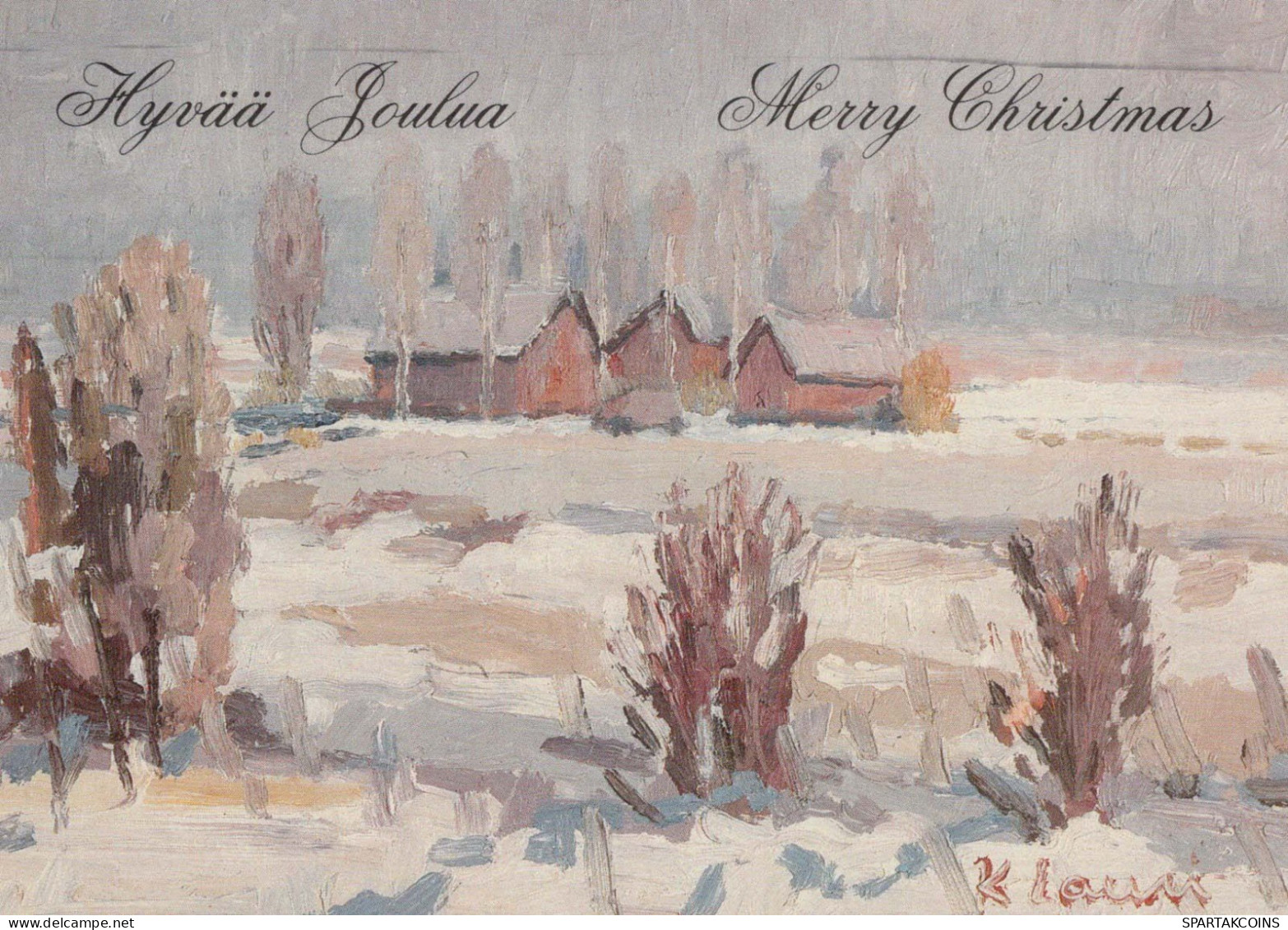 Feliz Año Navidad Vintage Tarjeta Postal CPSM #PAV693.A - Neujahr
