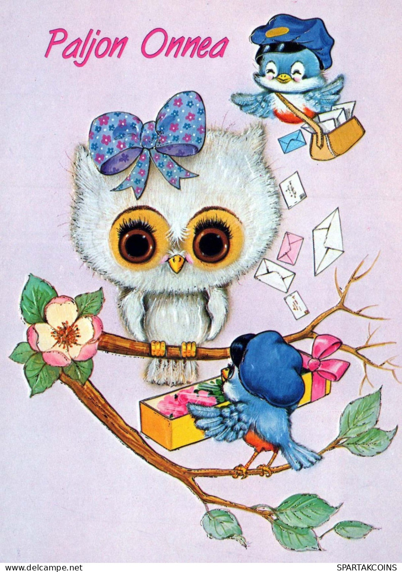 OISEAU Animaux Vintage Carte Postale CPSM #PBR722.A - Oiseaux