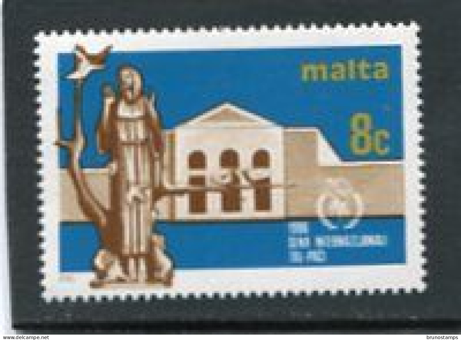 MALTA - 1986  8c  PEACE  MINT NH - Malta