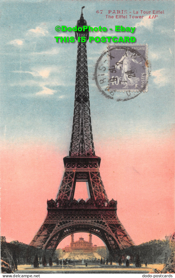 R420492 Paris. The Eiffel Tower. LIP. Potonniee Freres - World