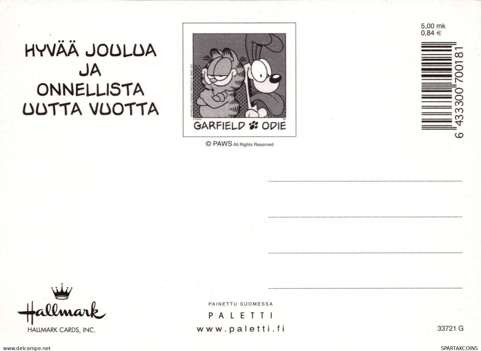 CHAT CHAT Animaux Vintage Carte Postale CPSM #PBQ906.A - Katzen