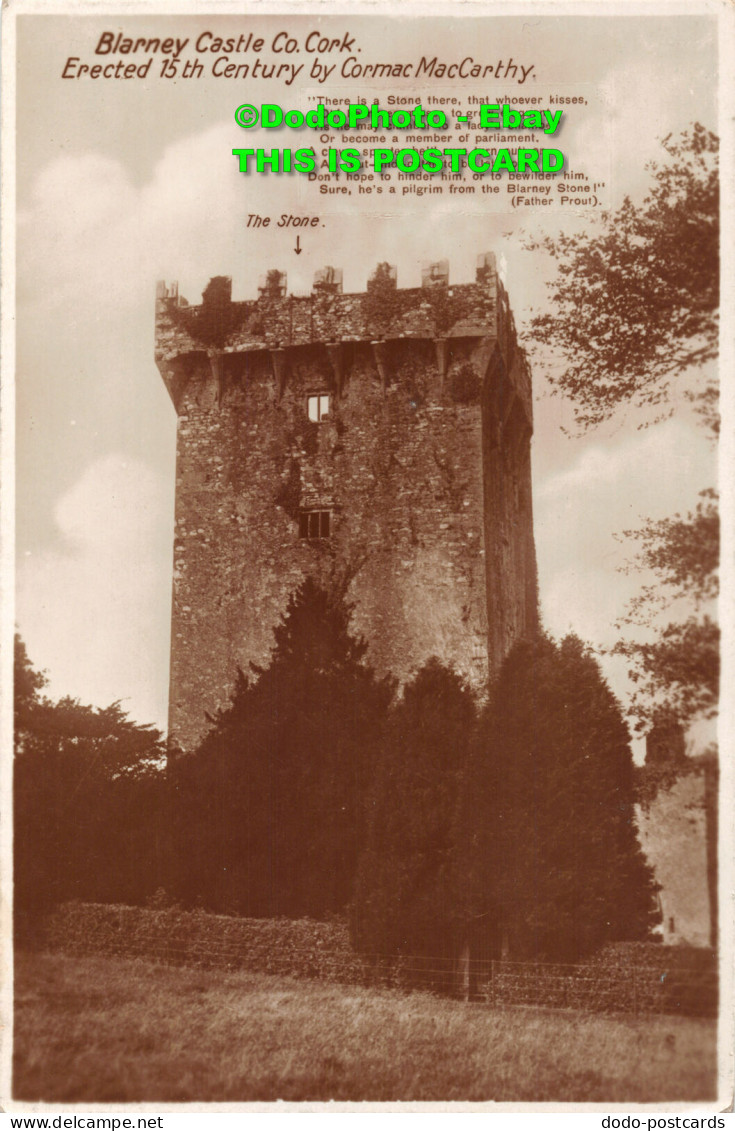 R420494 Co. Cork. Blarney Castle. Erected 15 Th Century By Cormac MacCarthy. The - World