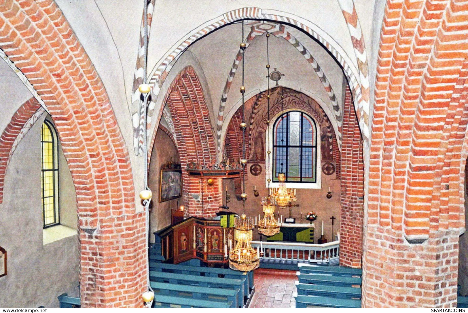 CHURCH Christianity Religion Vintage Postcard CPSM #PBQ223.A - Churches & Convents