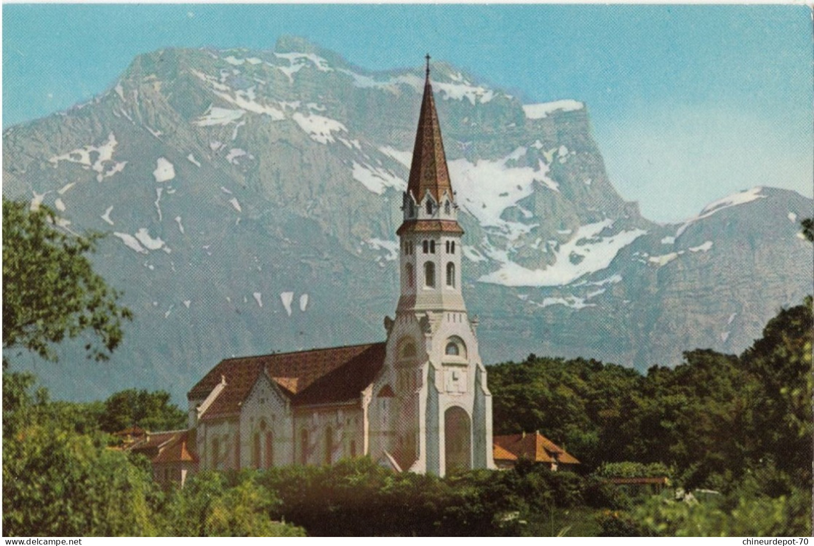 Annecy La Basilique De La Visitation Et La Tournette - Annecy