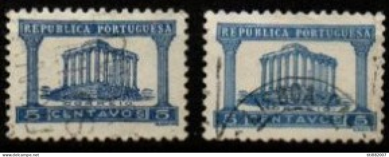 PORTUGAL   -   1935.   Y&T N° 577 Oblitérés. Nuances - Ongebruikt