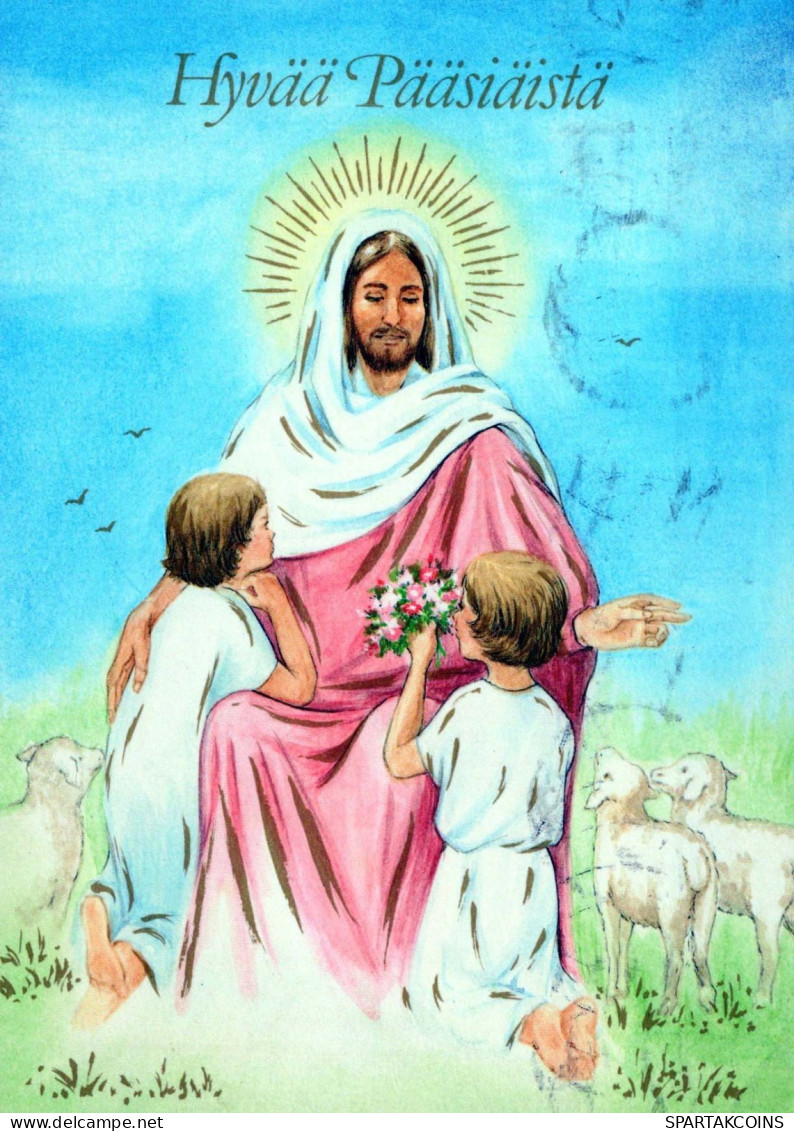 JESUS CHRISTUS Christentum Religion Vintage Ansichtskarte Postkarte CPSM #PBP766.A - Gesù