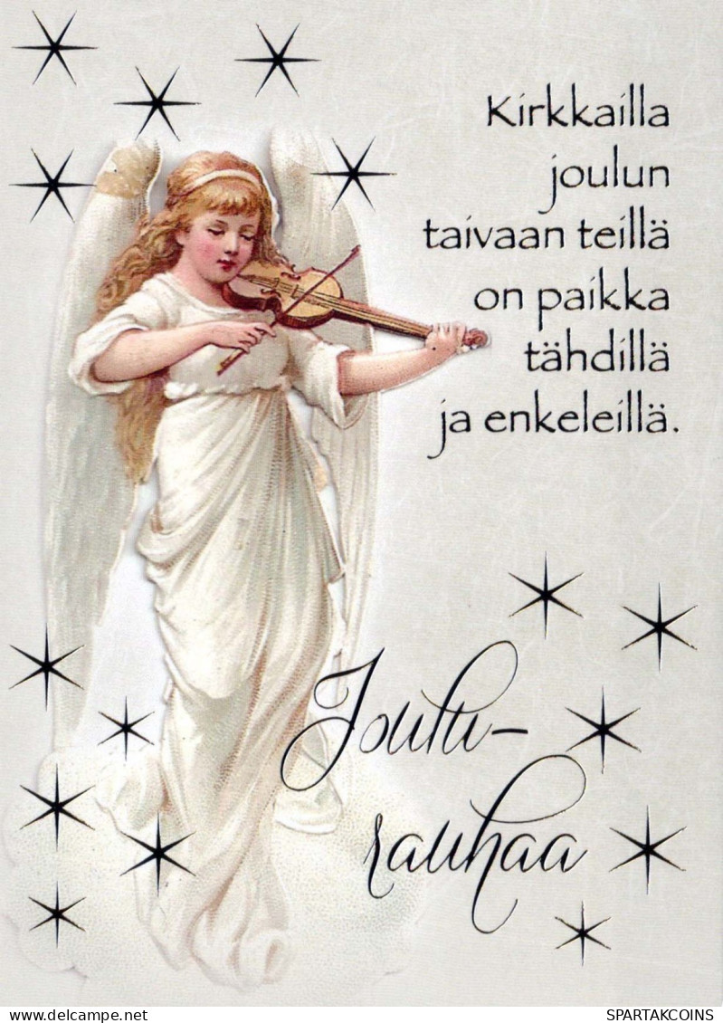 ANGE Noël Vintage Carte Postale CPSM #PBP540.A - Angels