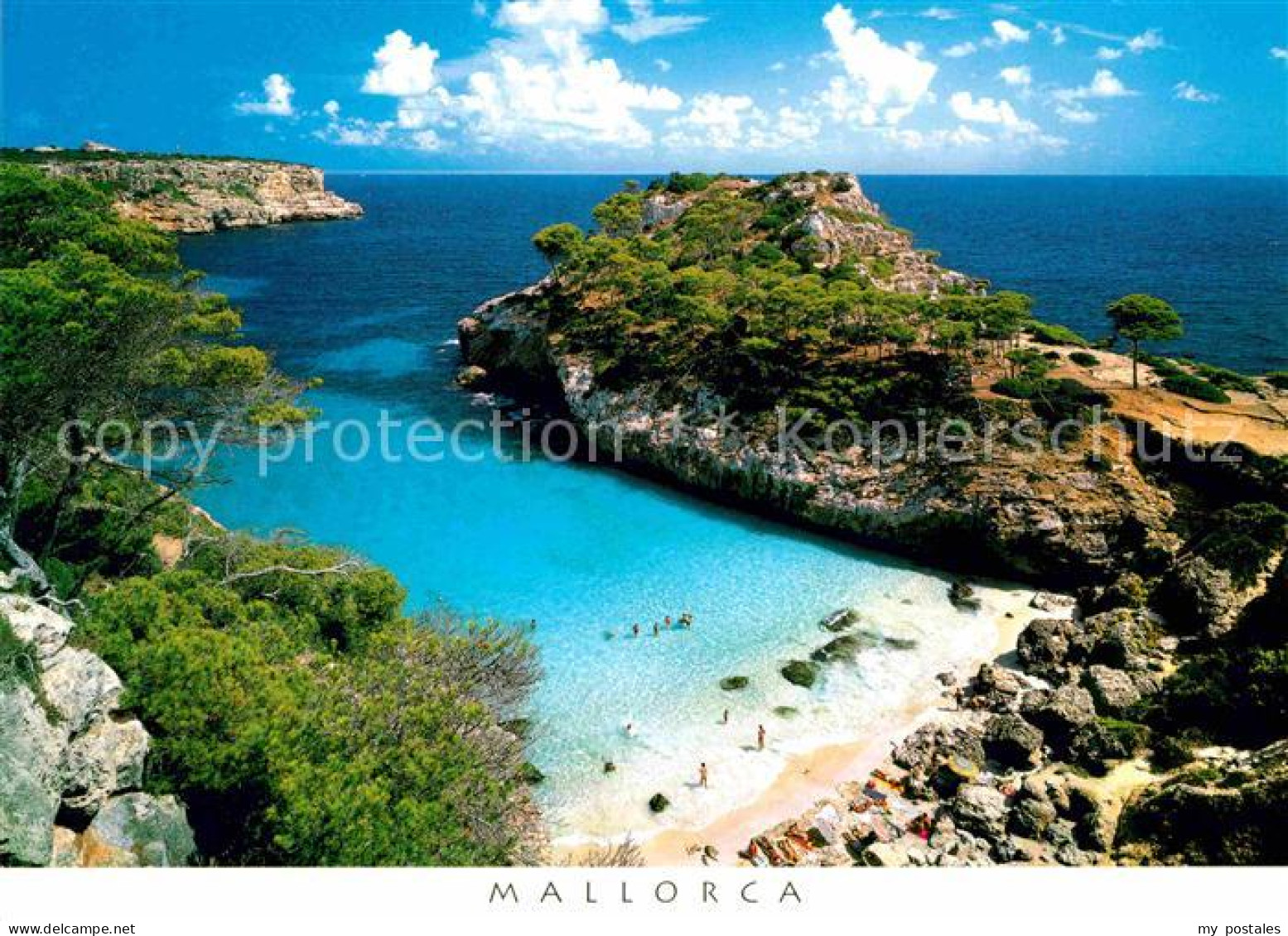 72721906 Mallorca Cala Almunia Luftbild Spanien - Sonstige & Ohne Zuordnung