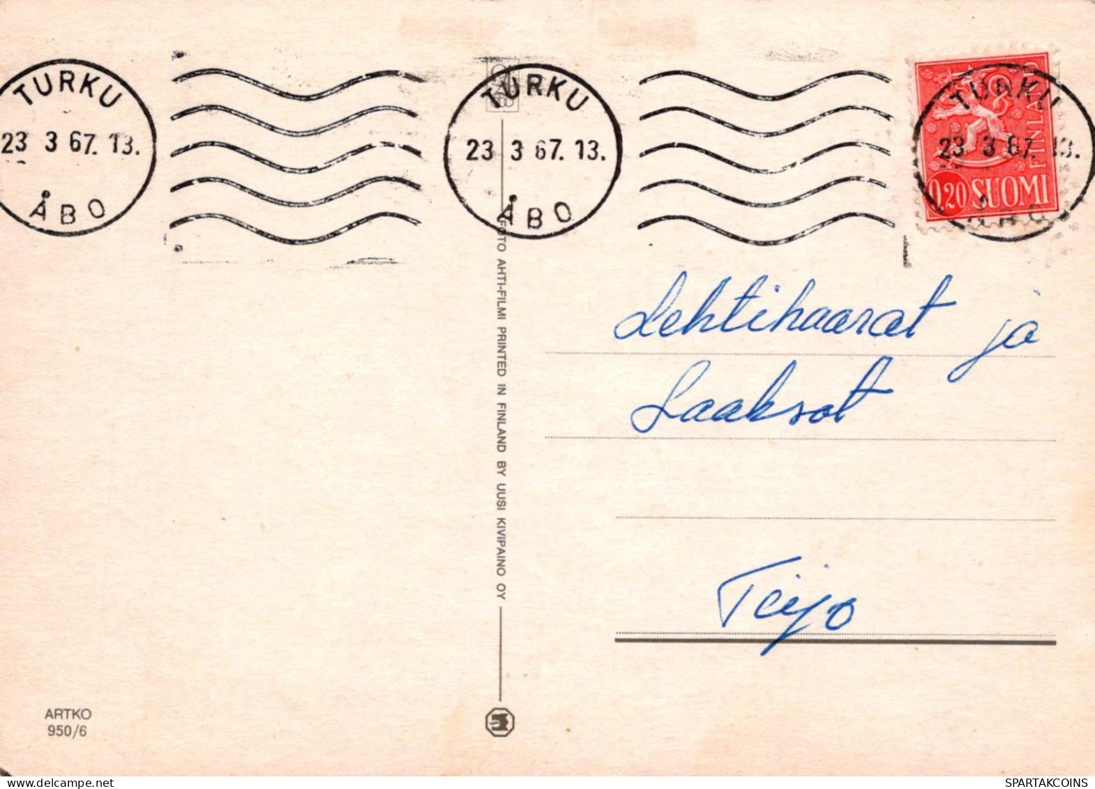 PÂQUES POULET Vintage Carte Postale CPSM #PBO949.A - Ostern